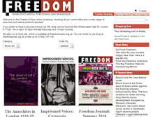 Tablet Screenshot of freedompress.org.uk